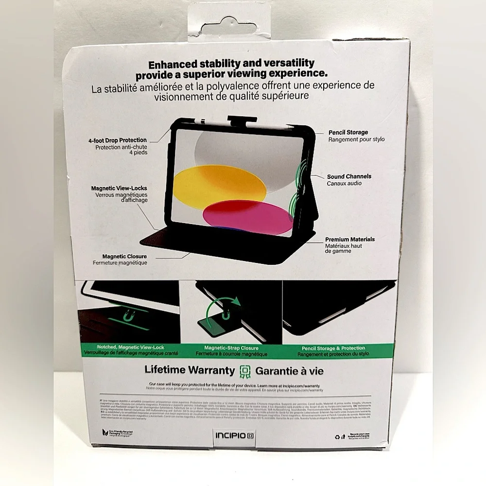 Incipio SureView Series Hard Folio Case for iPad 10th Generation